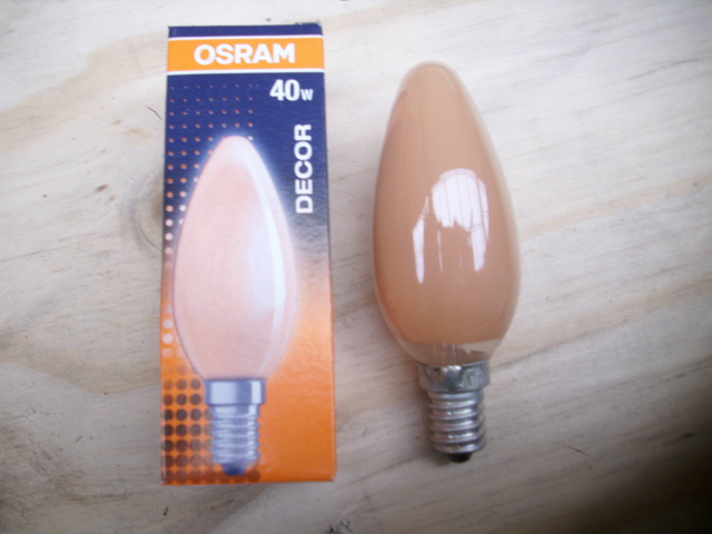 Kaarslamp 40W Flame E14 (Osram